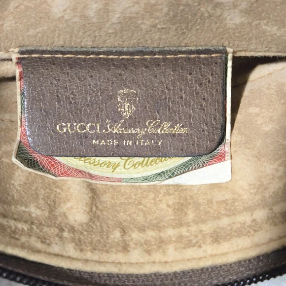 Gucci Beige and Brown Patterned Crossbody Bag - Picture 2 of 10